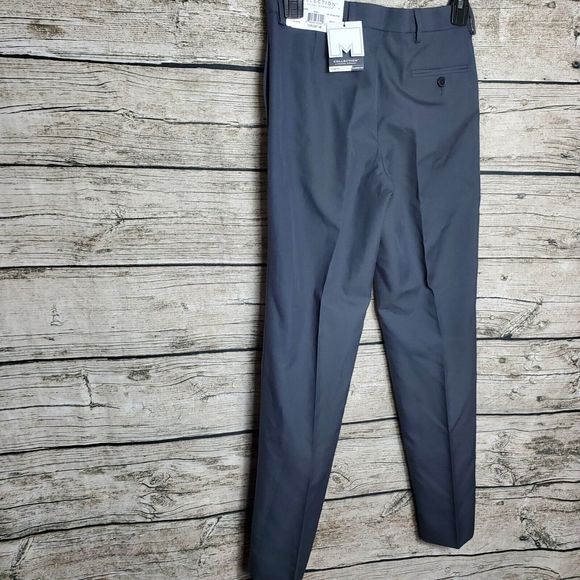 Collection by michael strahan Gray Stretch Pants Sz 12R/26"-W - Picture 4 of 9